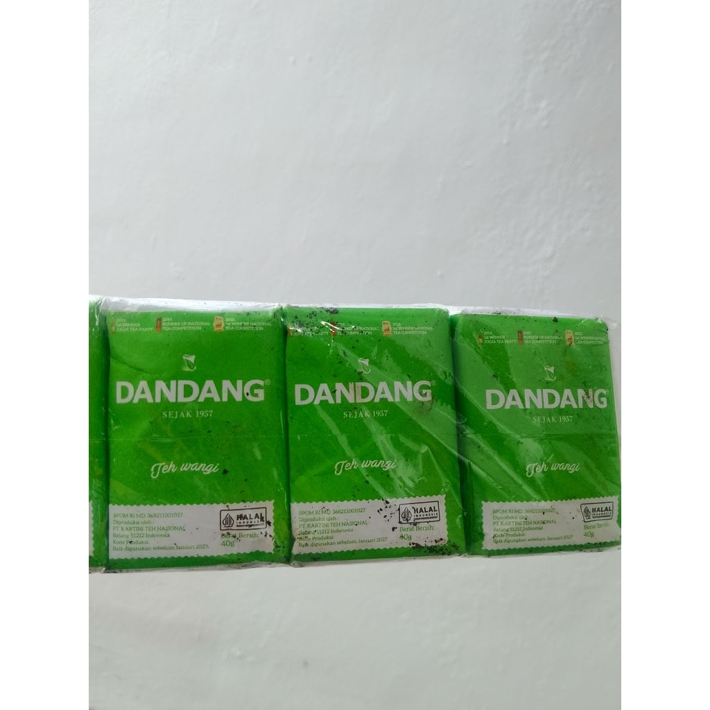 

Teh Dandang Hijau 40gr x 1 slop isi 10 pcs | NADYA STORE