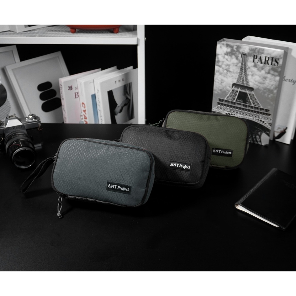 REV STORE - Men's Clutch Bag ASKA - Pouch Bag Pria Stylish - Dopp Kit - Hand Bag Pria