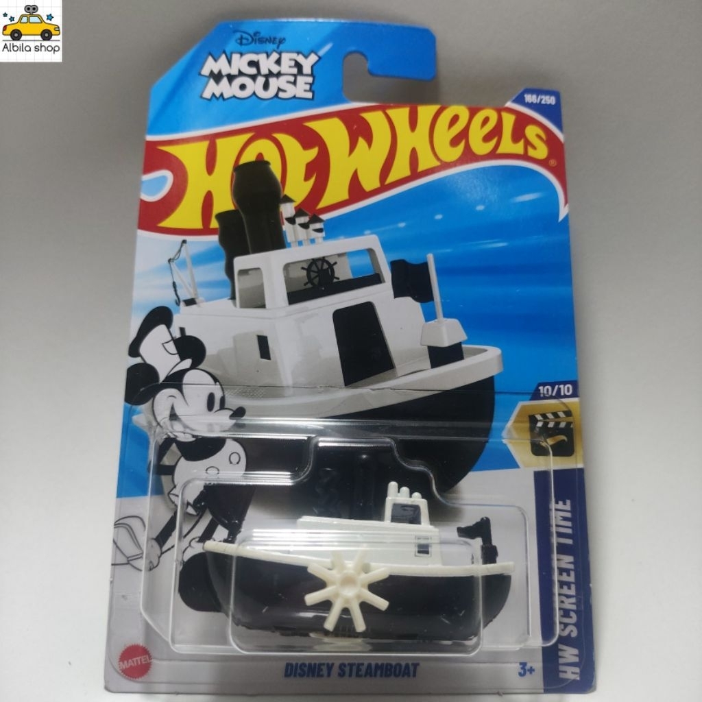 Hot Wheels Disney Steamboat - Mickey Mouse - HW Screen Time