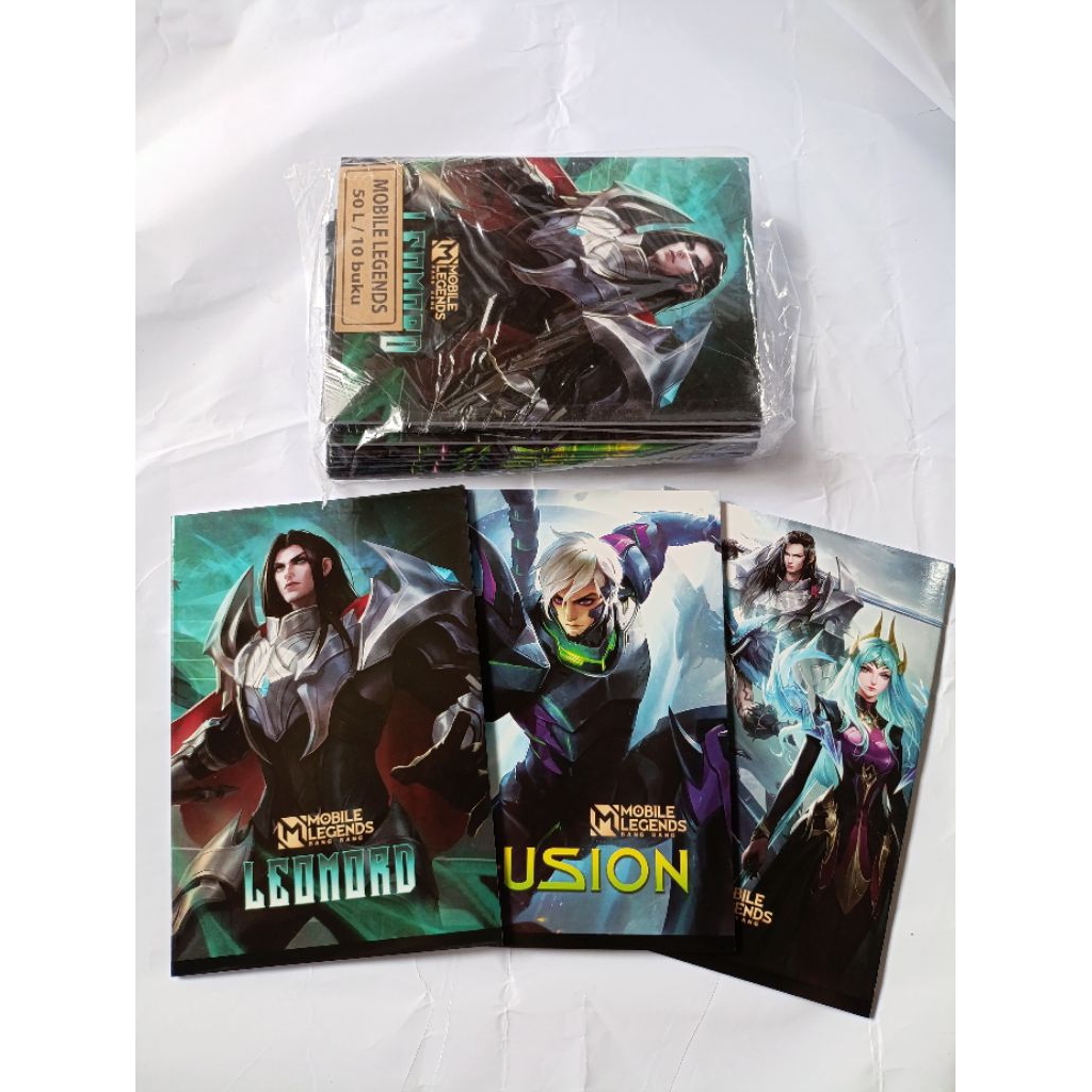 

buku tulis mobile legend panjang boxy bukan bmb bigboss