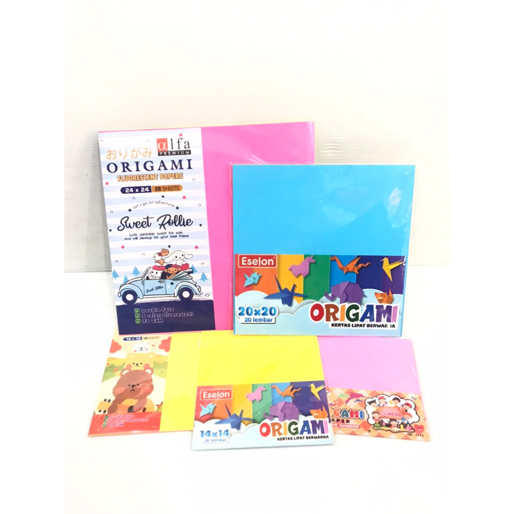 

Kertas Origami / Kertas Lipat Berwarna