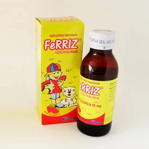 Ferriz Syrup 100 ml - Sirup Suplemen Zat Besi Anak