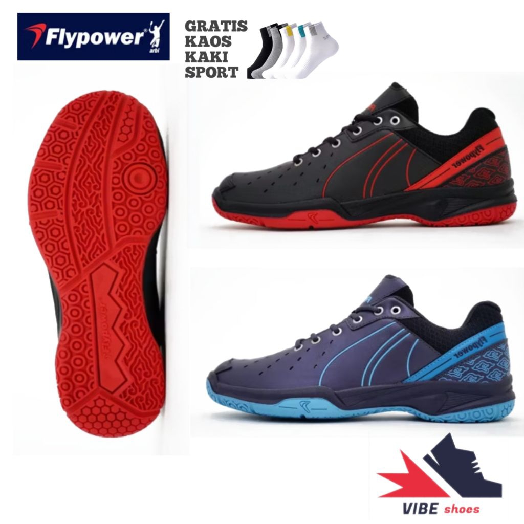 Flypower PLAOSAN 09 badminton shoes-sepatu badminton original flypower