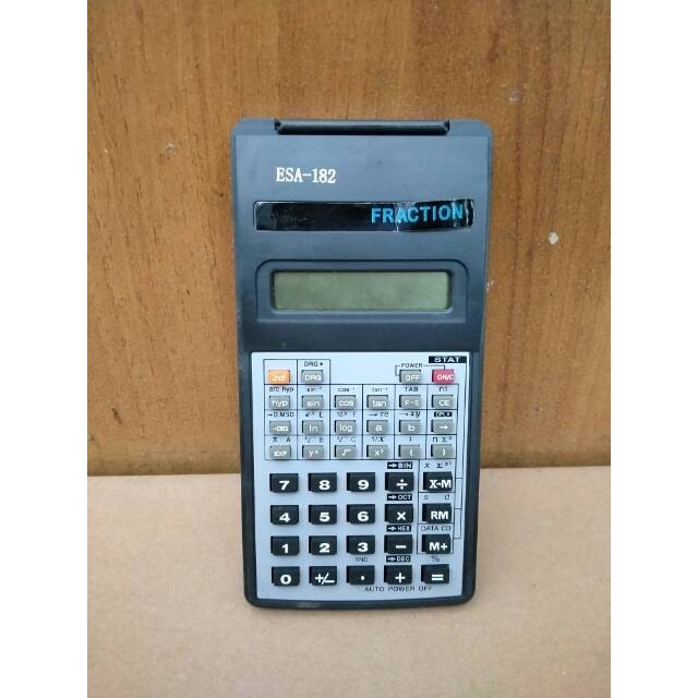 

kalkulator ESA 182 scientific berkualitas