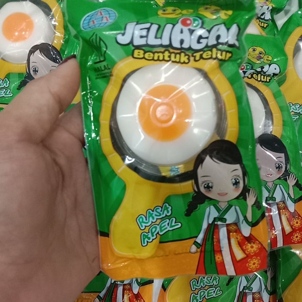 

JELLY AGAR BENTUK TELUR( isi10 pcs )