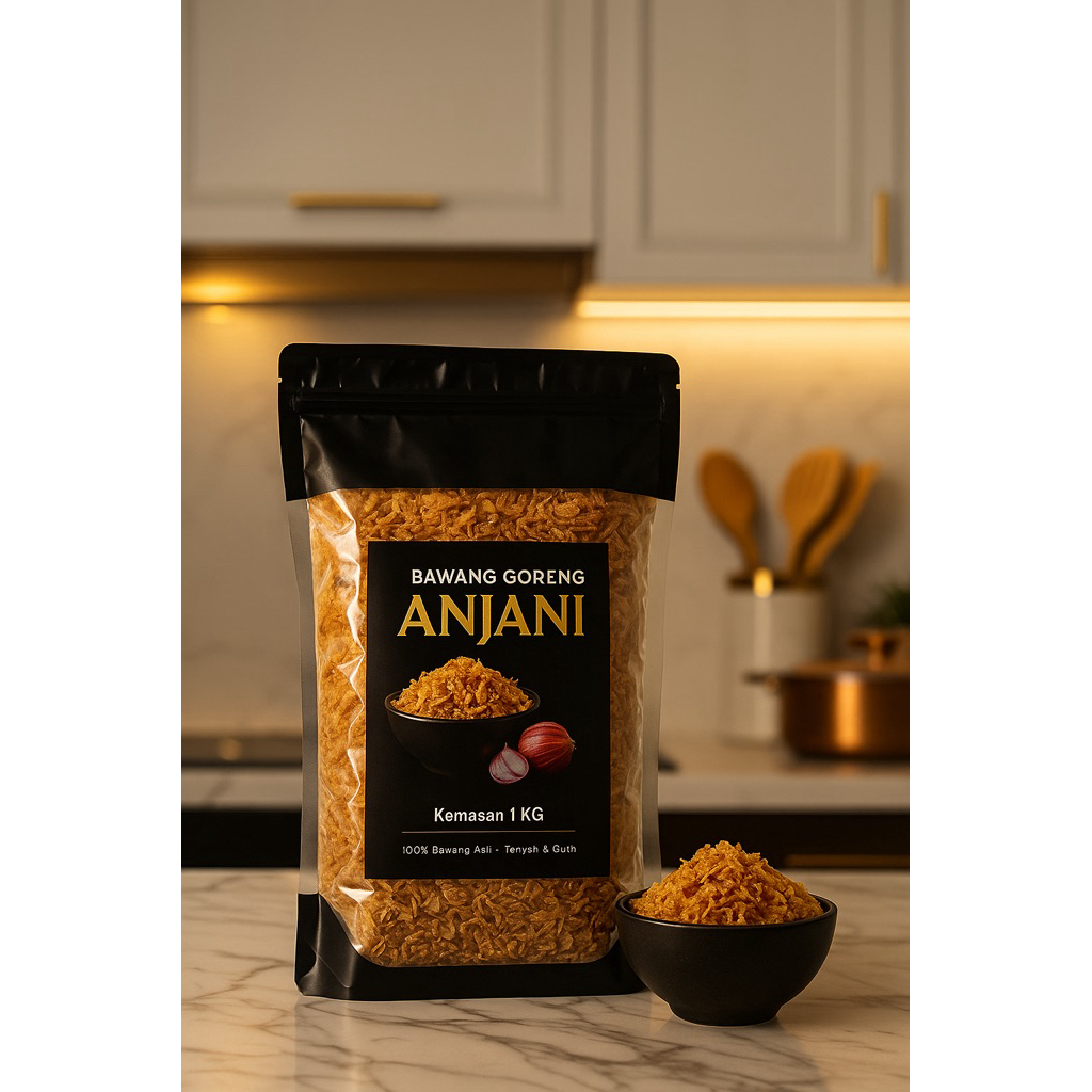 

Bawang Goreng Premium 1kg Original Asli Tanpa Campuran Tepung