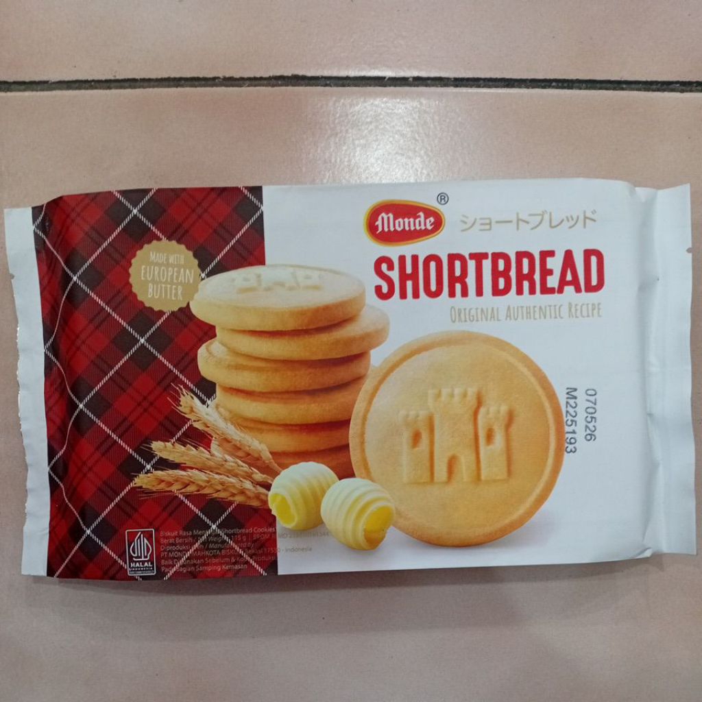

Monde Shortbread 115gr 1 Bungkus