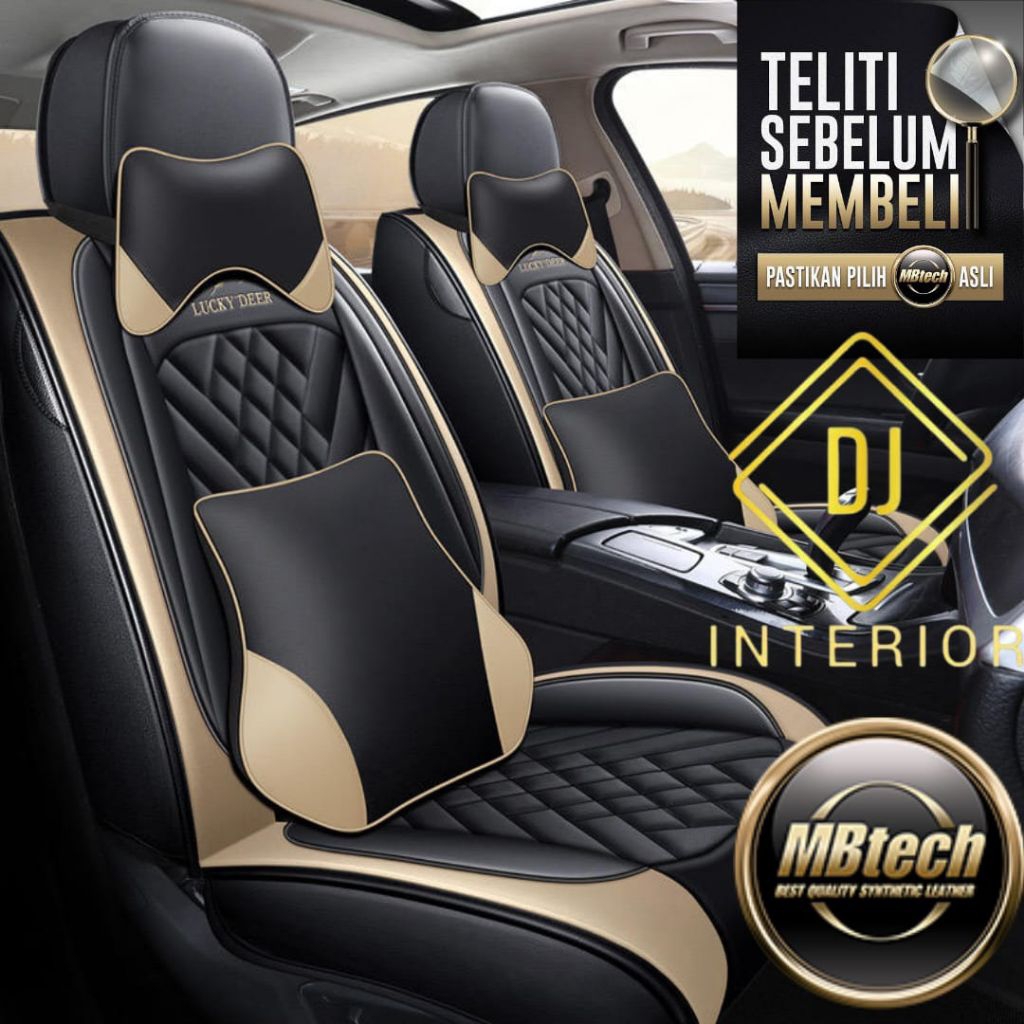 sarung jok mbtech mobil innova tipe G tipe V Innova Tipe E 2005 - 2015 jok depan tengah belakang