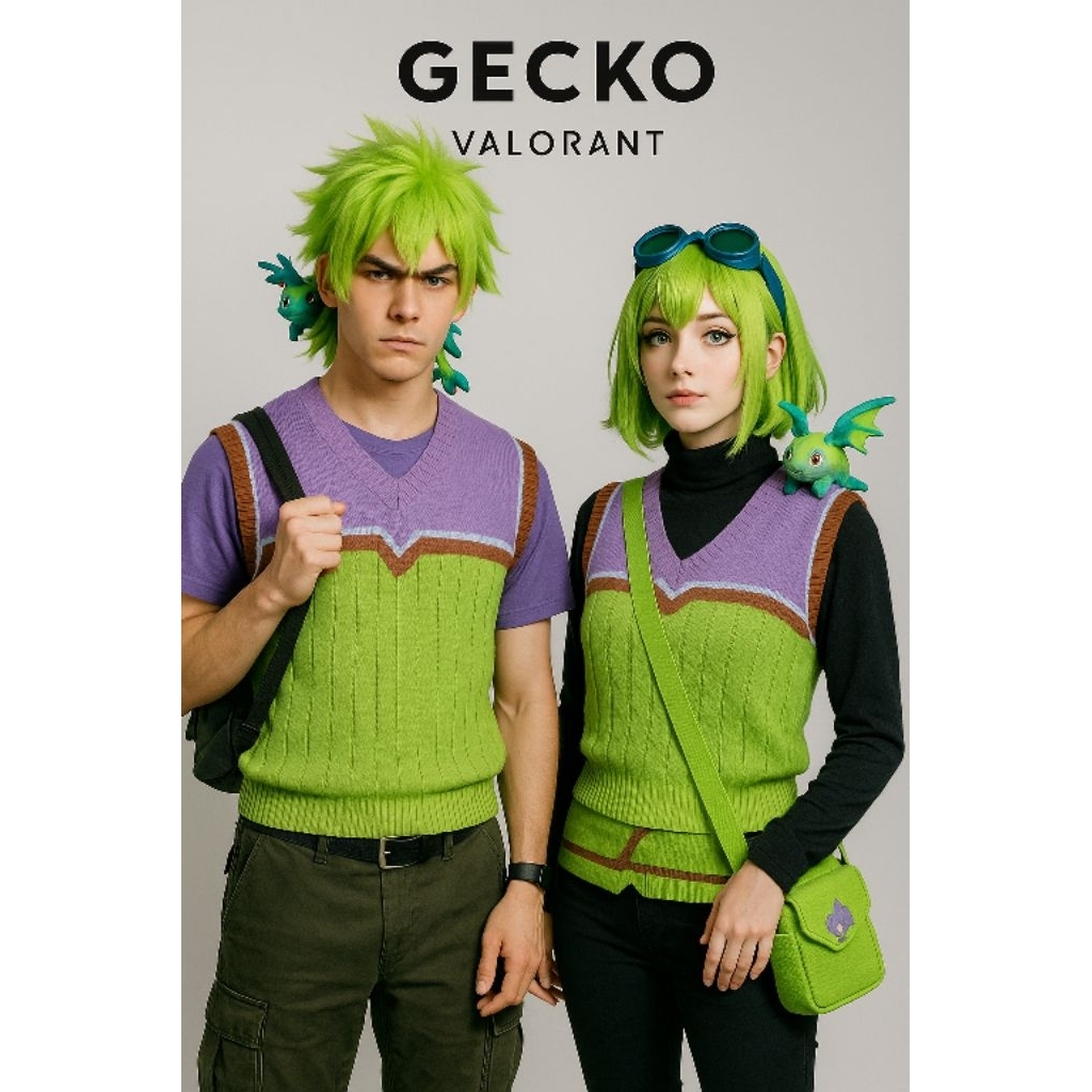 Gekko Vest Valorant Game (cosplay costume)