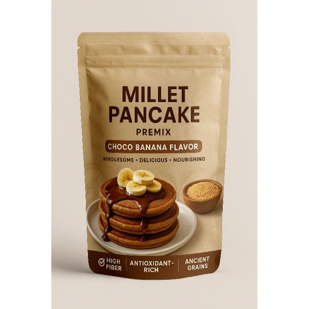 

Millet Pancake premix Choco banana