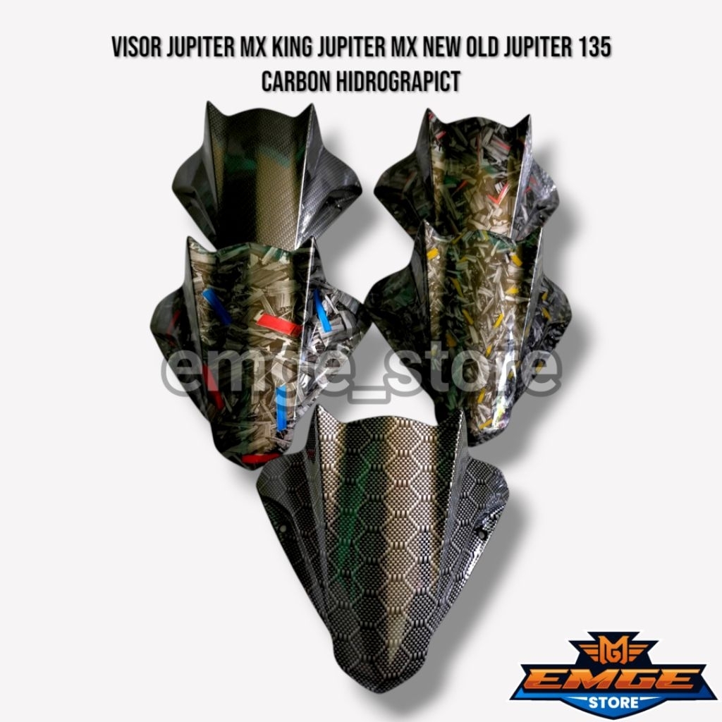 Visor Jupiter Mx King Jupiter Mx New Jupiter Mx Old Model Batman Carbon Hidrographict