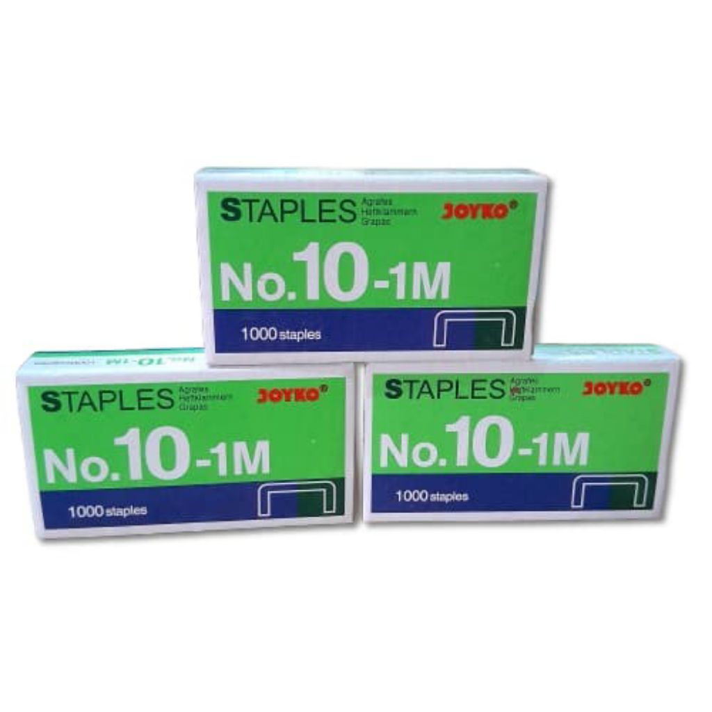 

[1pcs] Isi Staples Stapler Cekrekan/Refill steples no.10 Joyko