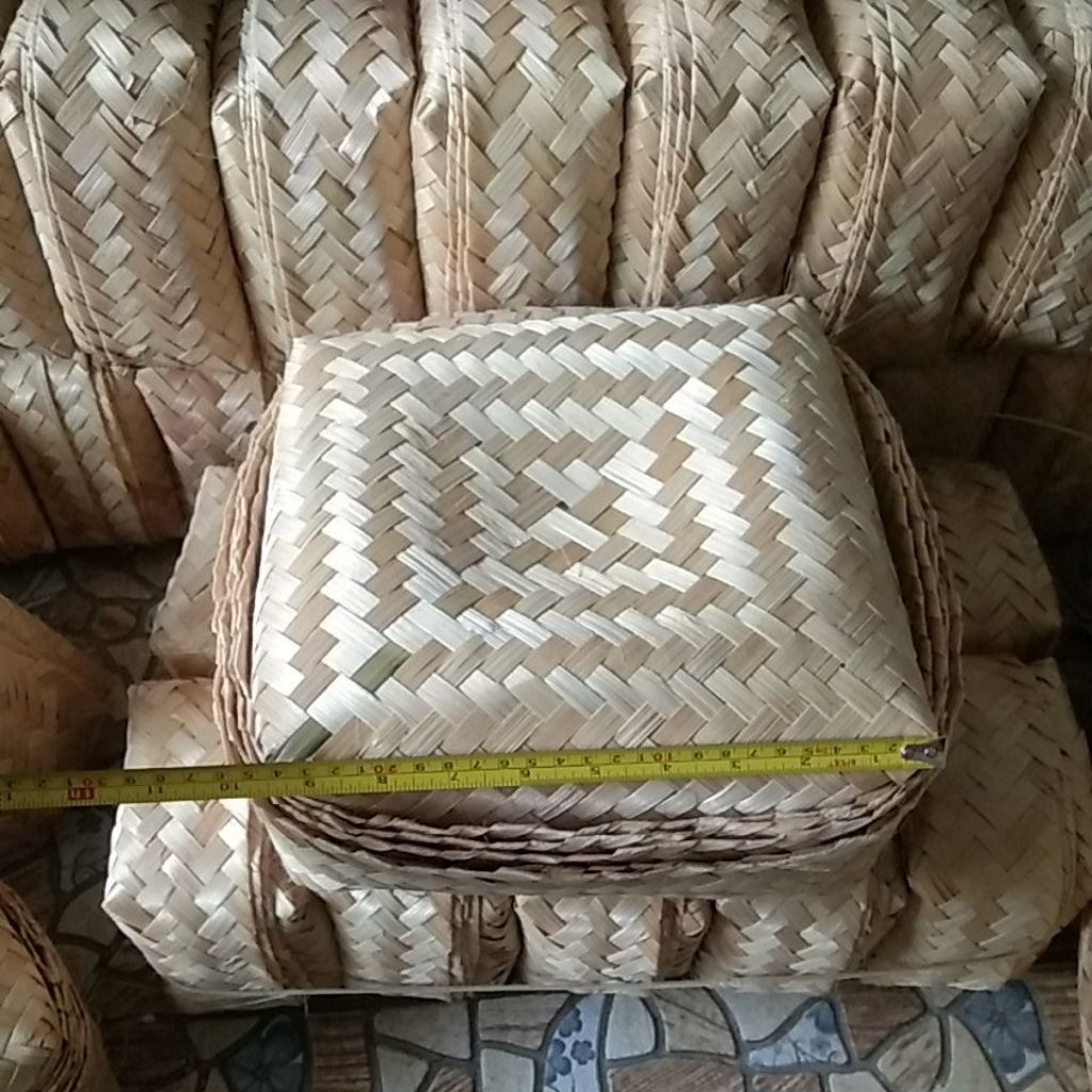 Besek 25 X 25 Besek Hampers Souvernir Besek Genduri Besek Walet