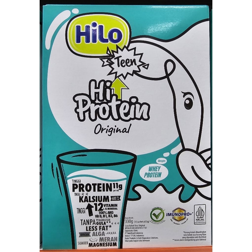 

Hilo Teen Original 330gr Box (isi 10sachet×33g) - Untuk Anak Usia 12-19 Tahun