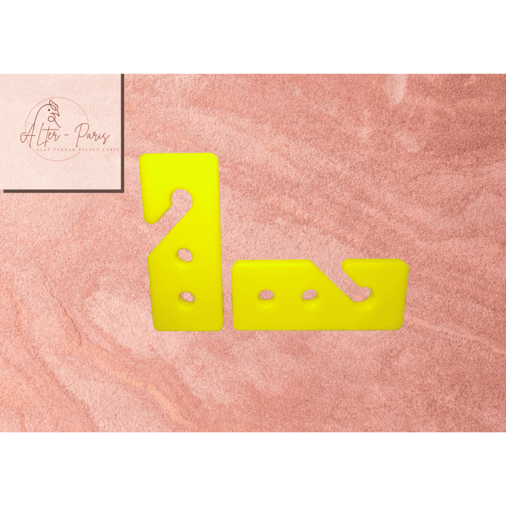 ADJUSTER KUNING WATERLINE / PENGIKAT TALI PAKAN & MINUM ALAT TERNAK AYAM / KANDANG AYAM