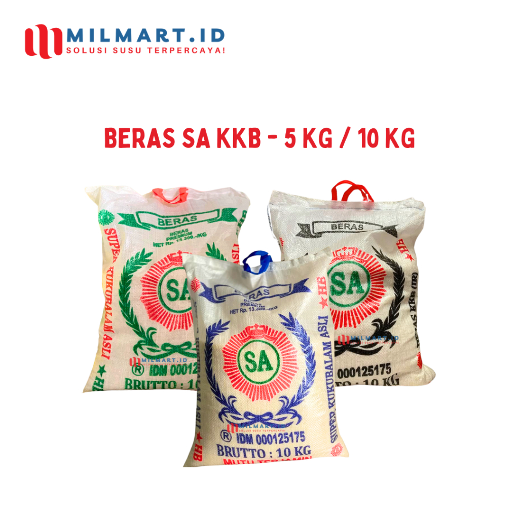 

[INSTANT/SAMEDAY] BERAS SA KKB GONI HARAPAN BARU BIRU/HIJAU/HITAM 5KG/10KG