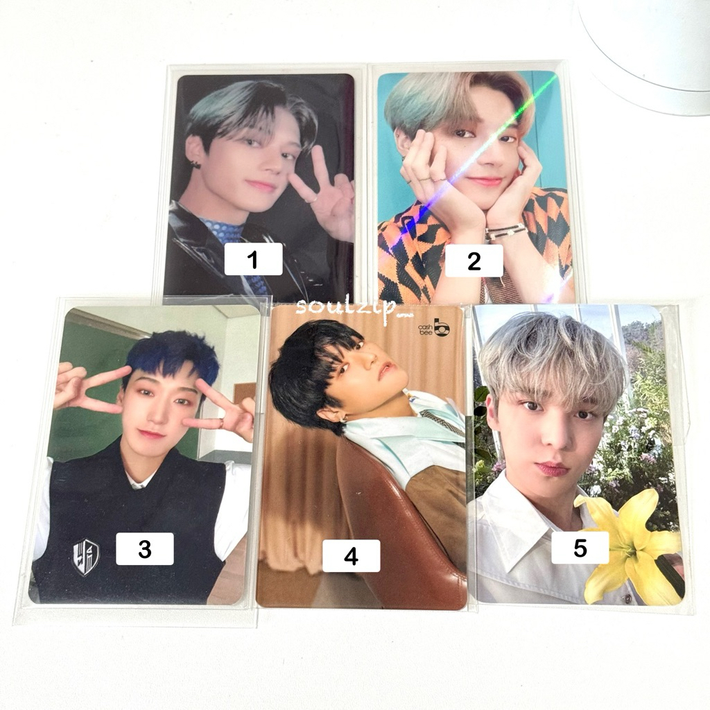 pc photocard ateez san wooyoung yunho