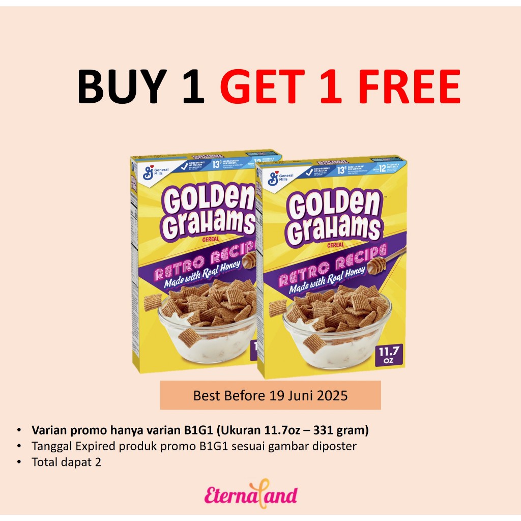 

Golden Grahams Cereal - sereal impor USA