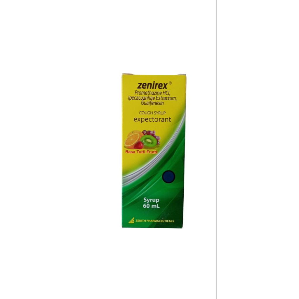 

Zenirex syrup 60 ml obat batuk anak dan dewasa