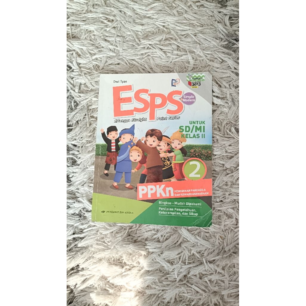 buku ESPS PPKN 2 preloved