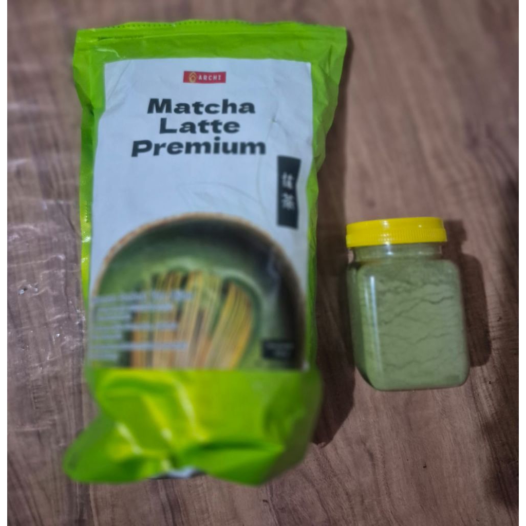 

Matcha latte premium . sweet matcha greentea 1kg