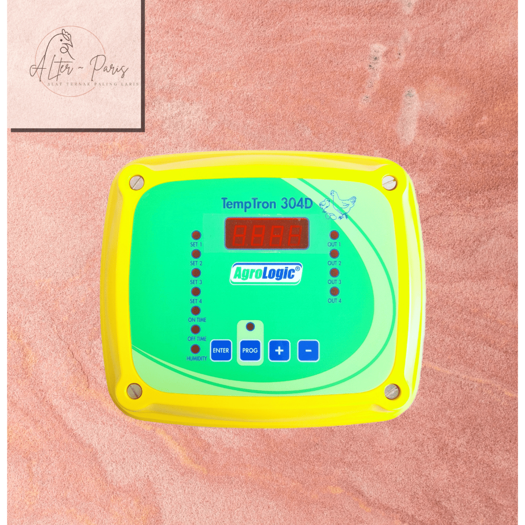 TEMPTRON 304D / CONTROLLER / PENGATUR SUHU KANDANG / ALAT TERNAK AYAM / KANDANG AYAM