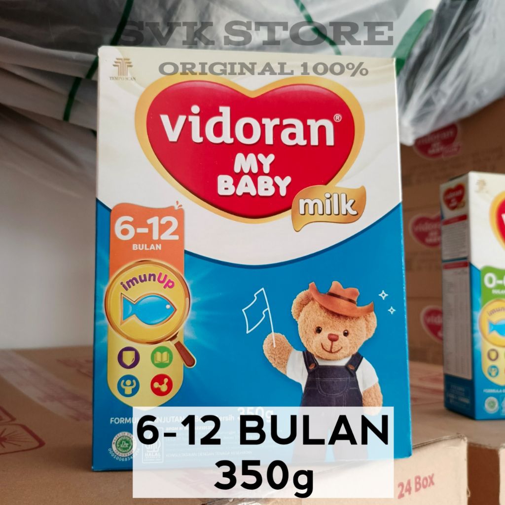 Promo Susu VIDORAN MY BABY 6 - 12 Bulan 350g susu bayu 6-12