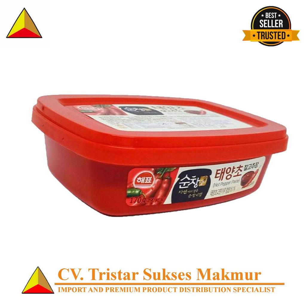 

SAJO GOCHUJANG, KOREAN HOT PEPPER PASTE 170gr / PASTA CABE GOCHUJANG KOREA - SAMBAL KOREA