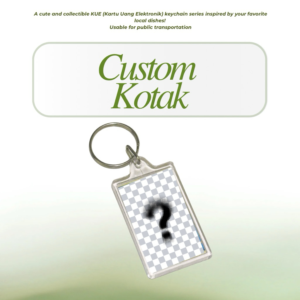 [All Ride] E-Money Charm Custom/Custom E-Money/eToll/TapCash