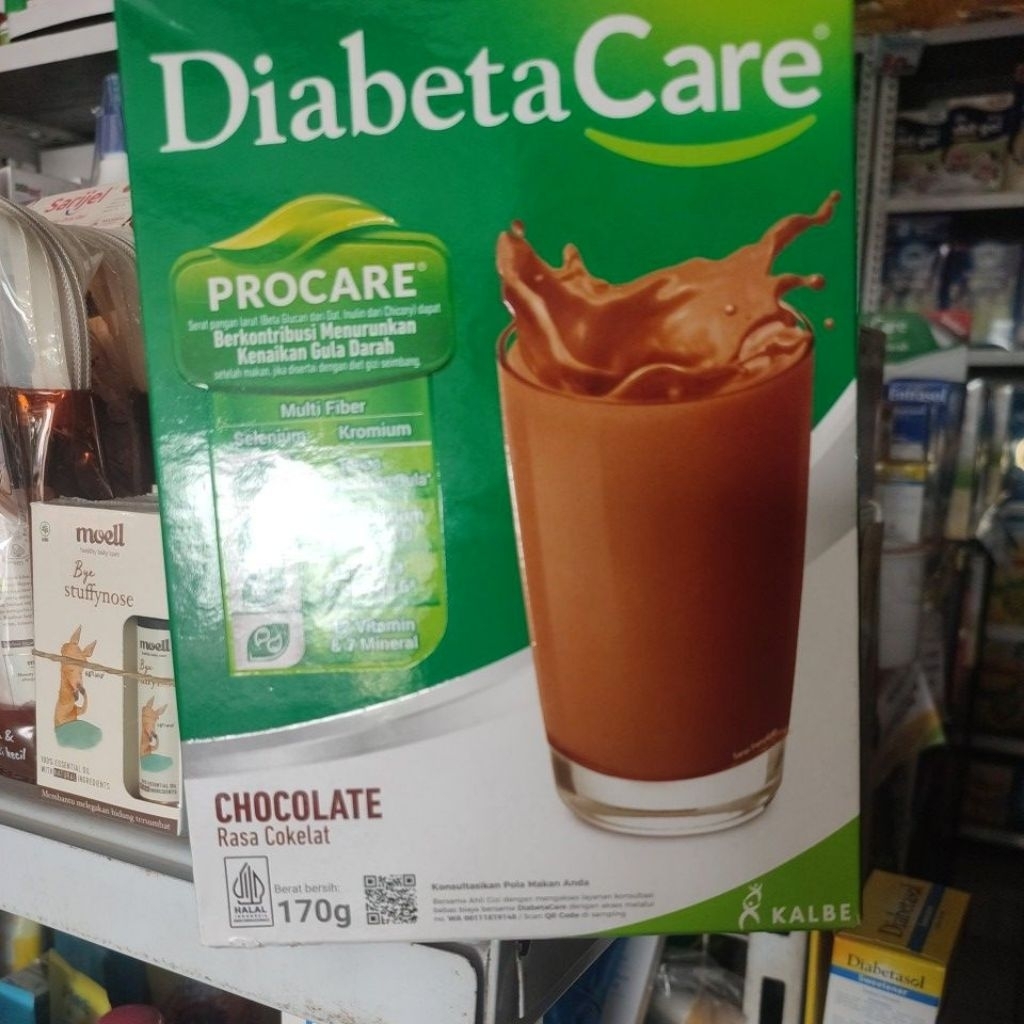 

Diabetacare cokelat 170 gr