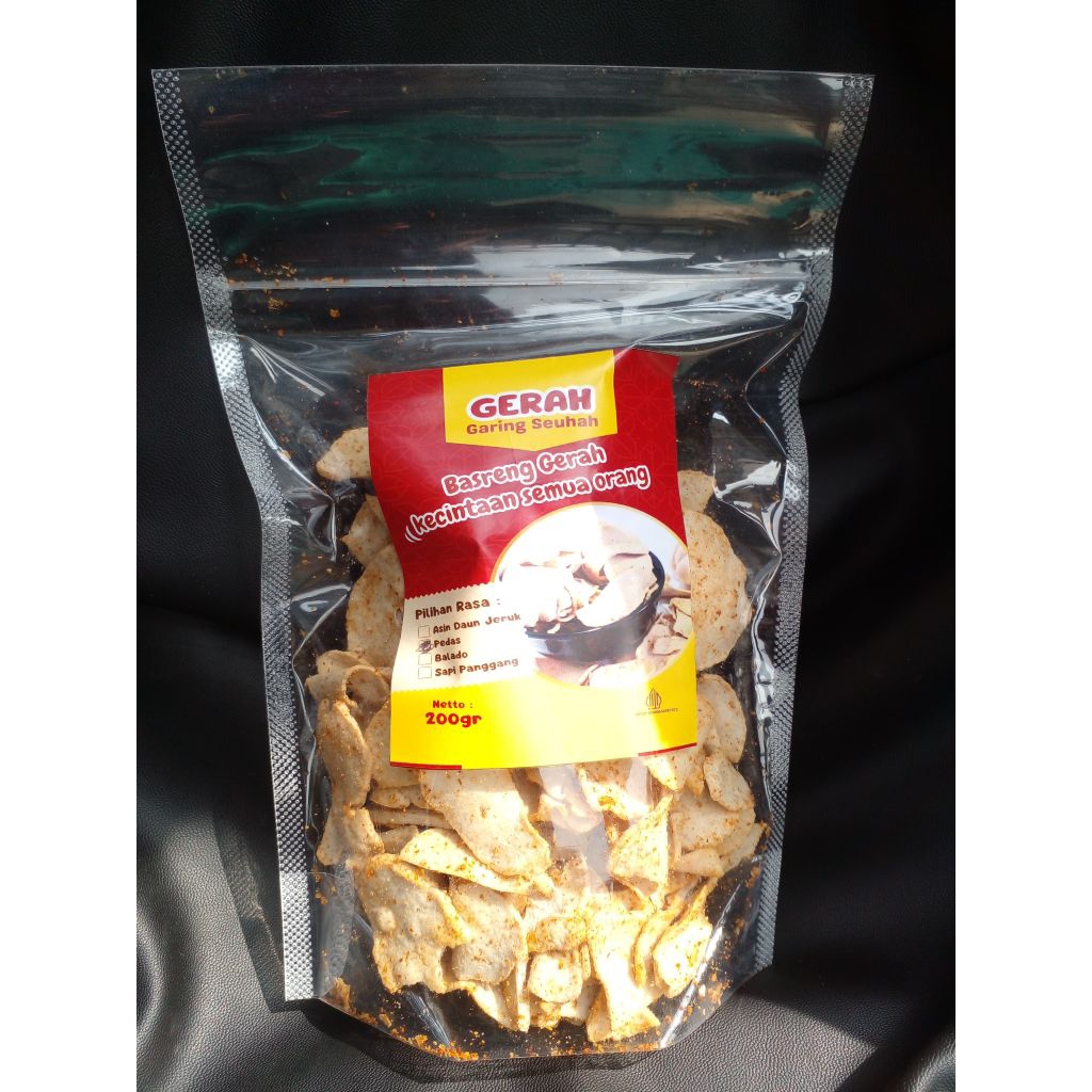

Snack Gerah Keripik Basreng (Pedas) 150 GR
