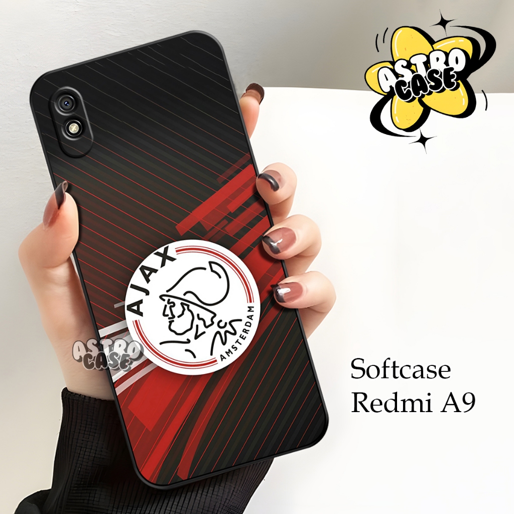 Astrocase- Case Redmi 9A New Full Cover Motif AJak - Cassing Redmi 9a Full karet Case Keren Redmi Al