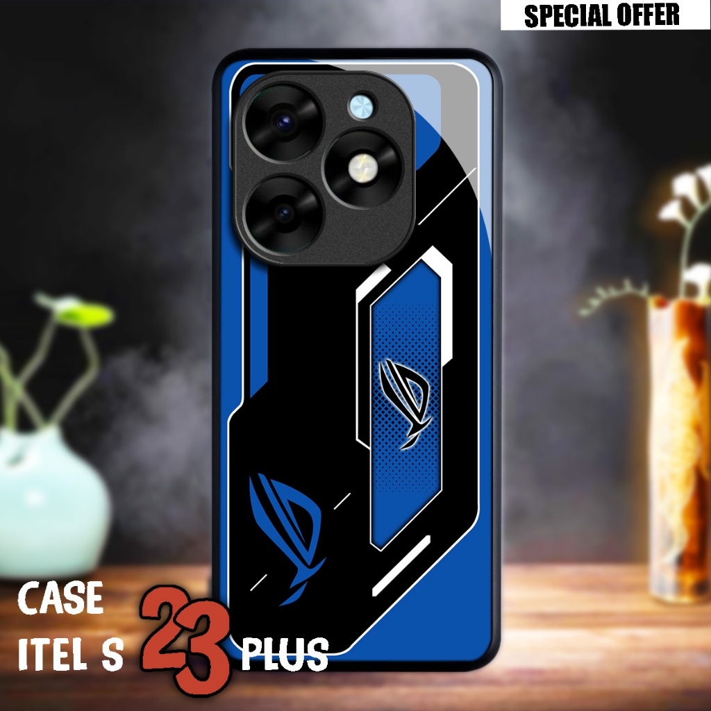 Bonanza - Case Itel S23 Plus   - Case Custom - Kesing Hp Itel S23 Plus Terlaris - Fashion Kesing - B