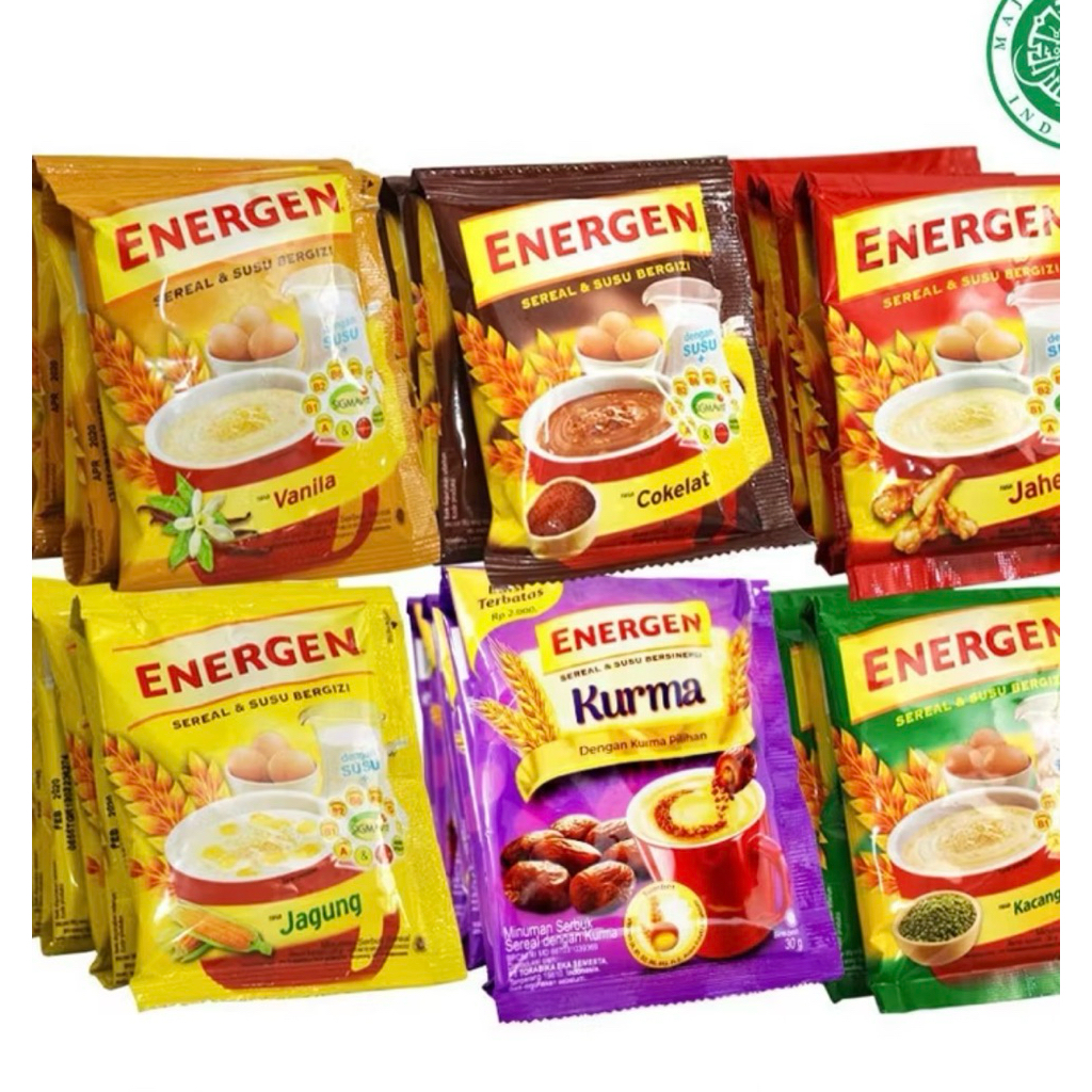 

Energen 1 renceng isi 10sachet