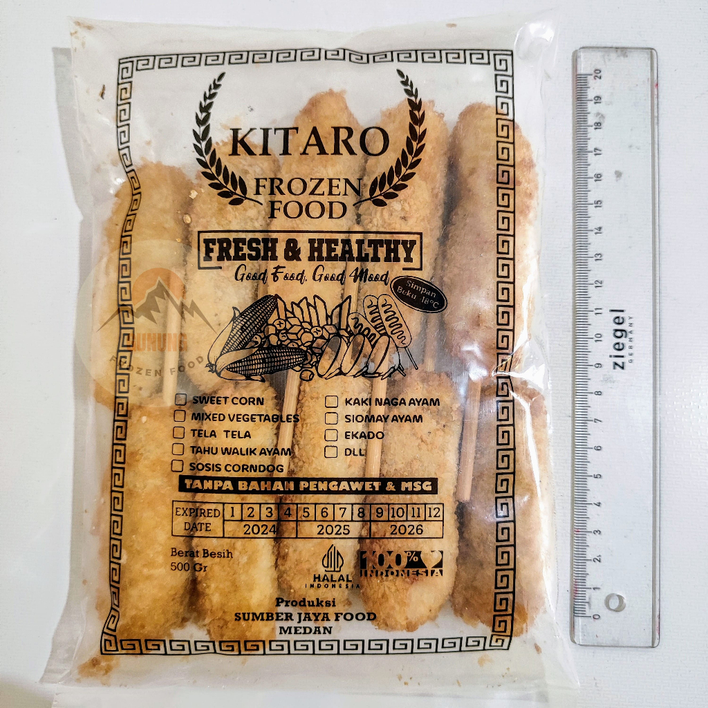 

Kitaro Sosis Corndog, isi 10pcs