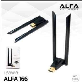 ALFA USB WIFI ADAPTER 2ANTENA W166