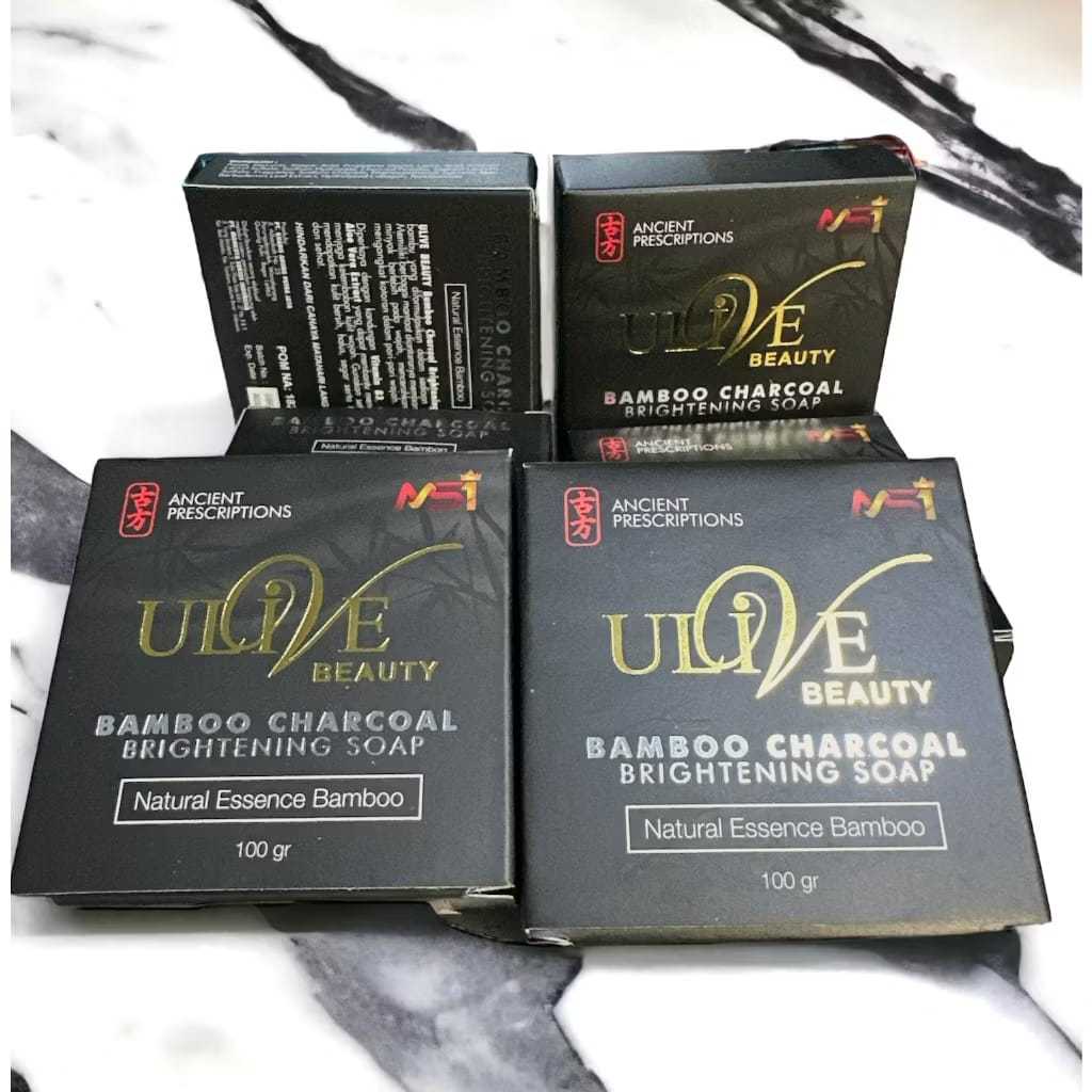 SABUN BAMBOO CHARCOAL MSI  - ULIVE BEAUTY