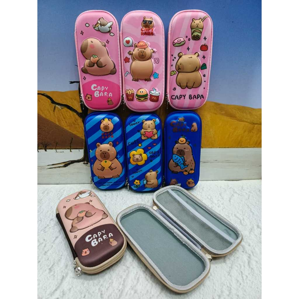 

KOTAK PENSIL BAHAN KAIN TIMBUL 7D DIMENSI/PENCIL CASE ANTI AIR WATERPROOF