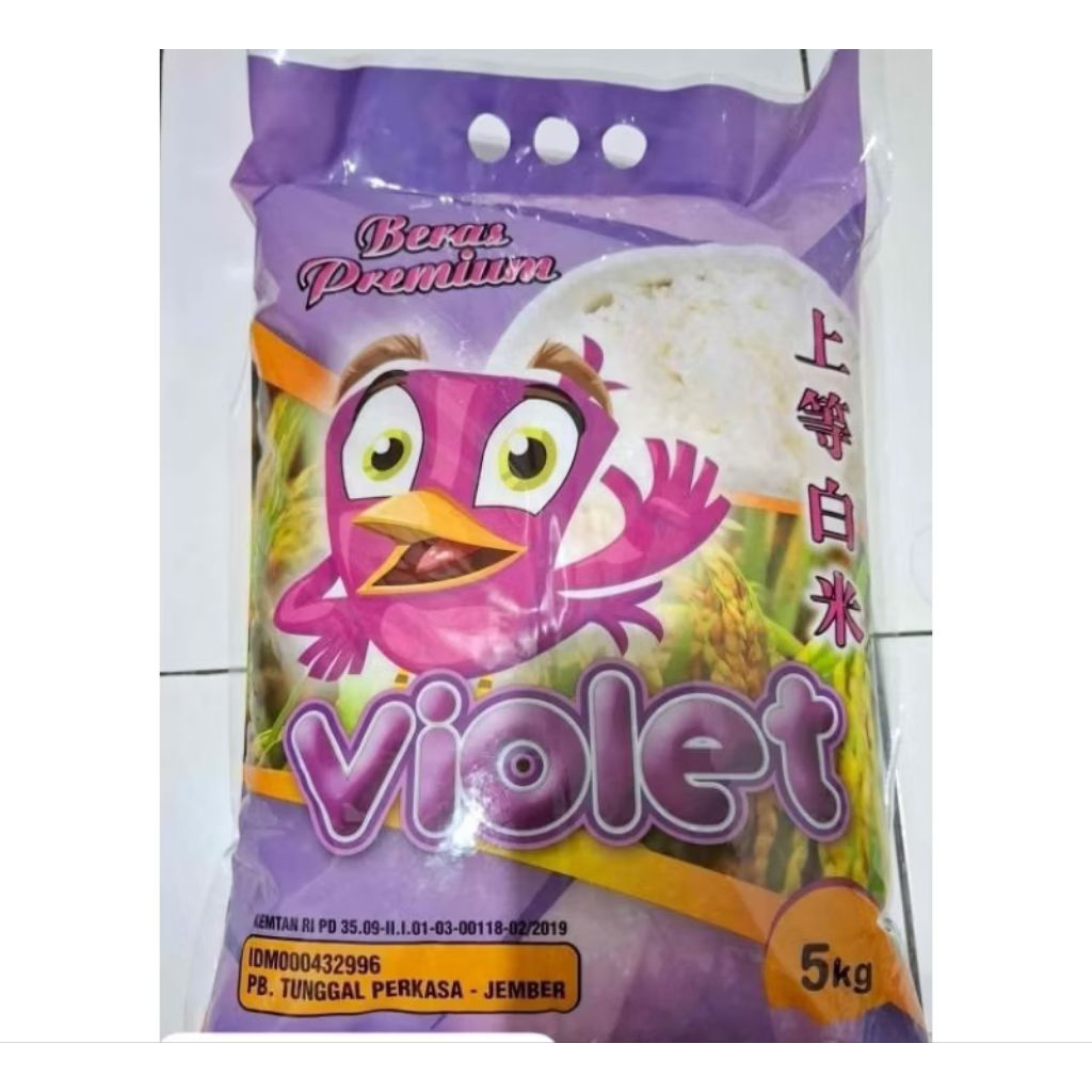 

beras violet 5kg 5x/5pack