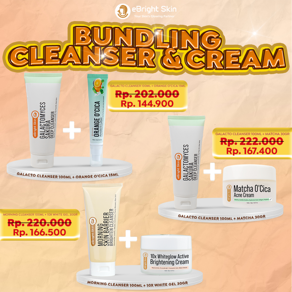 eBright Skin - Bundling Cleanser&Cream