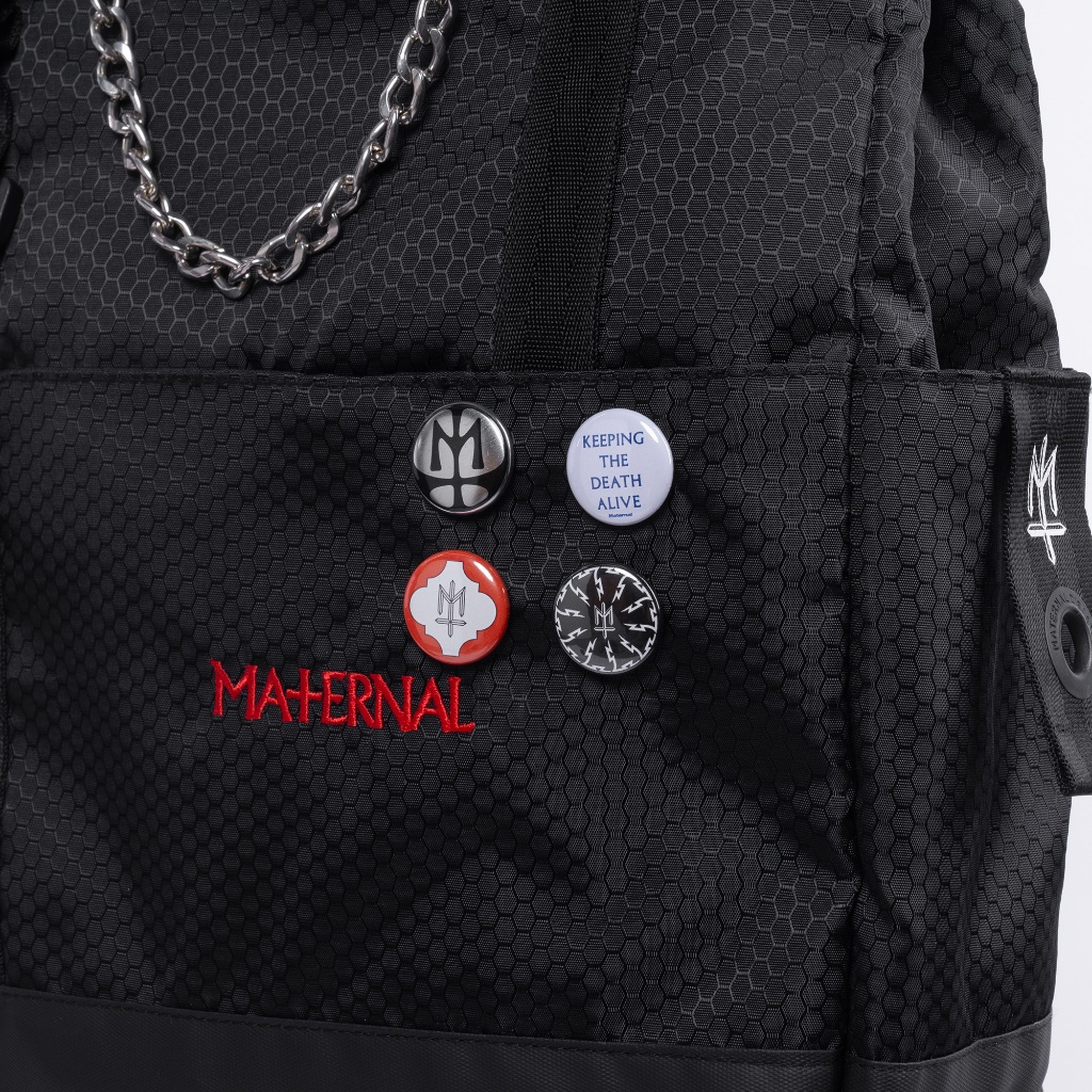 BP 27 MATERNAL DISASTER BROS BUTTON PIN PACK ORIGINAL