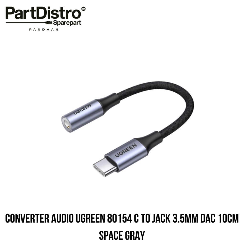 UGREEN Converter Splitter Type C To 3,5mm JACK DAC Charging & Audio / UGREEN Splitter Type C