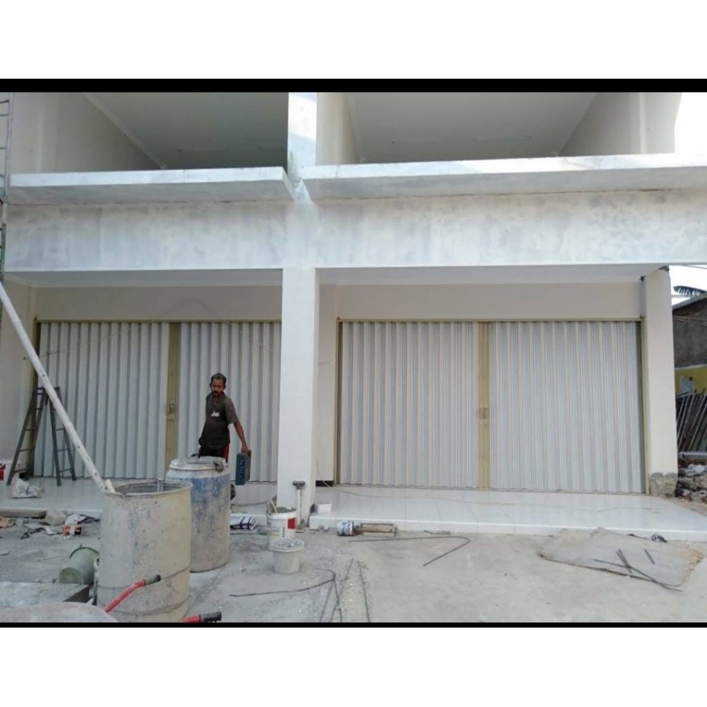 rolling door gulung, folding gate sliding door, pintu ruko, pintu warung, rolling gate.002