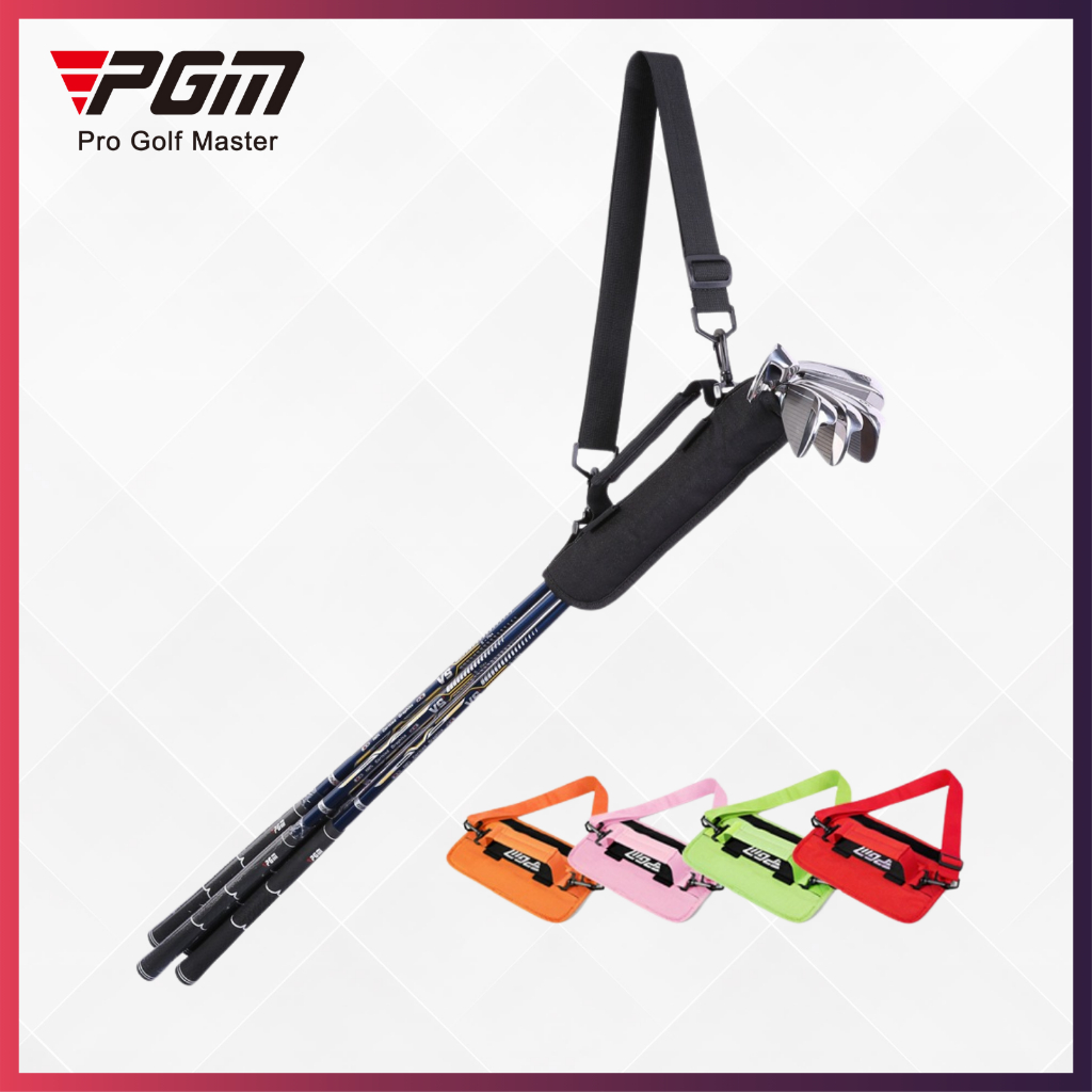 Golf Kecil PGM Tas Golf Kecil Half Bag Mini untuk Stik Golf Mudah Dibawa Tas Golf Kecil Half Bag Min