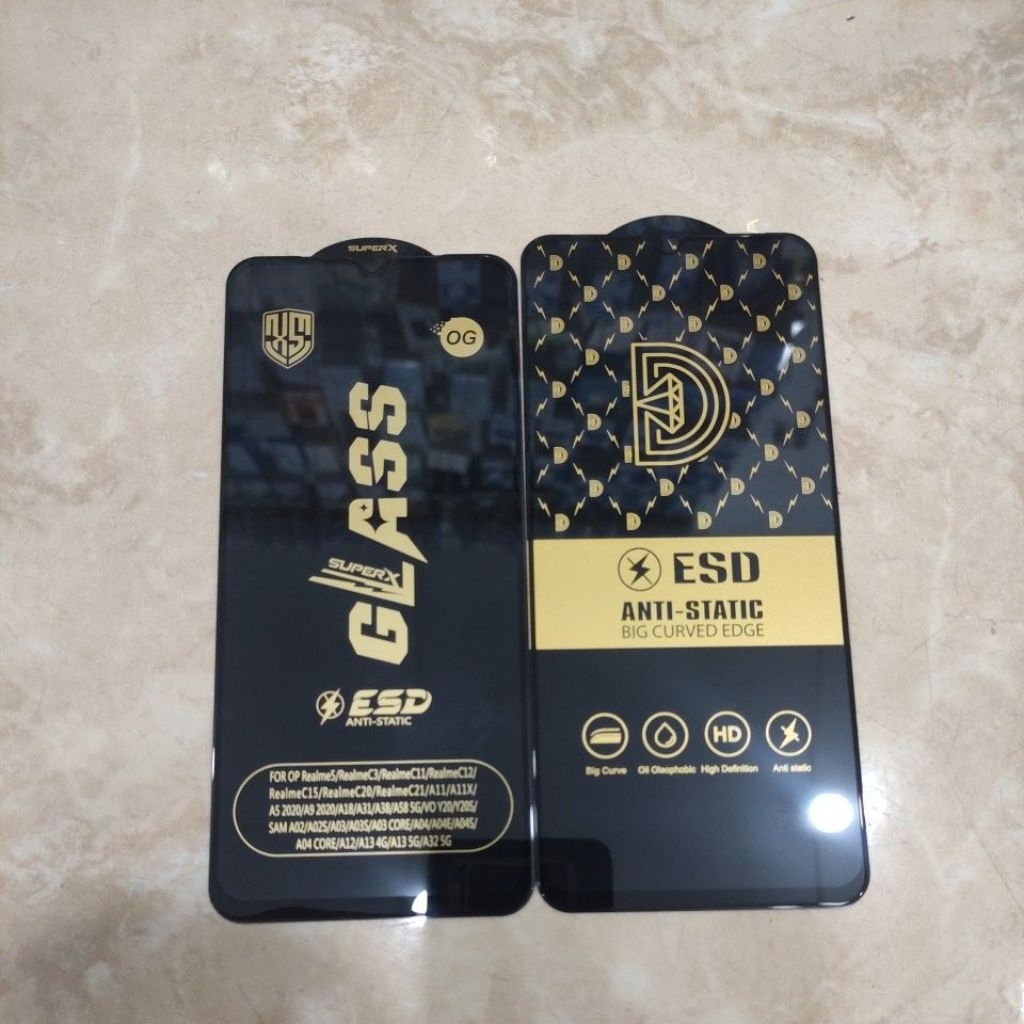 TEMPERED GLASS ANTI STATIC DIAMOND/OG harga untuk 3pcs