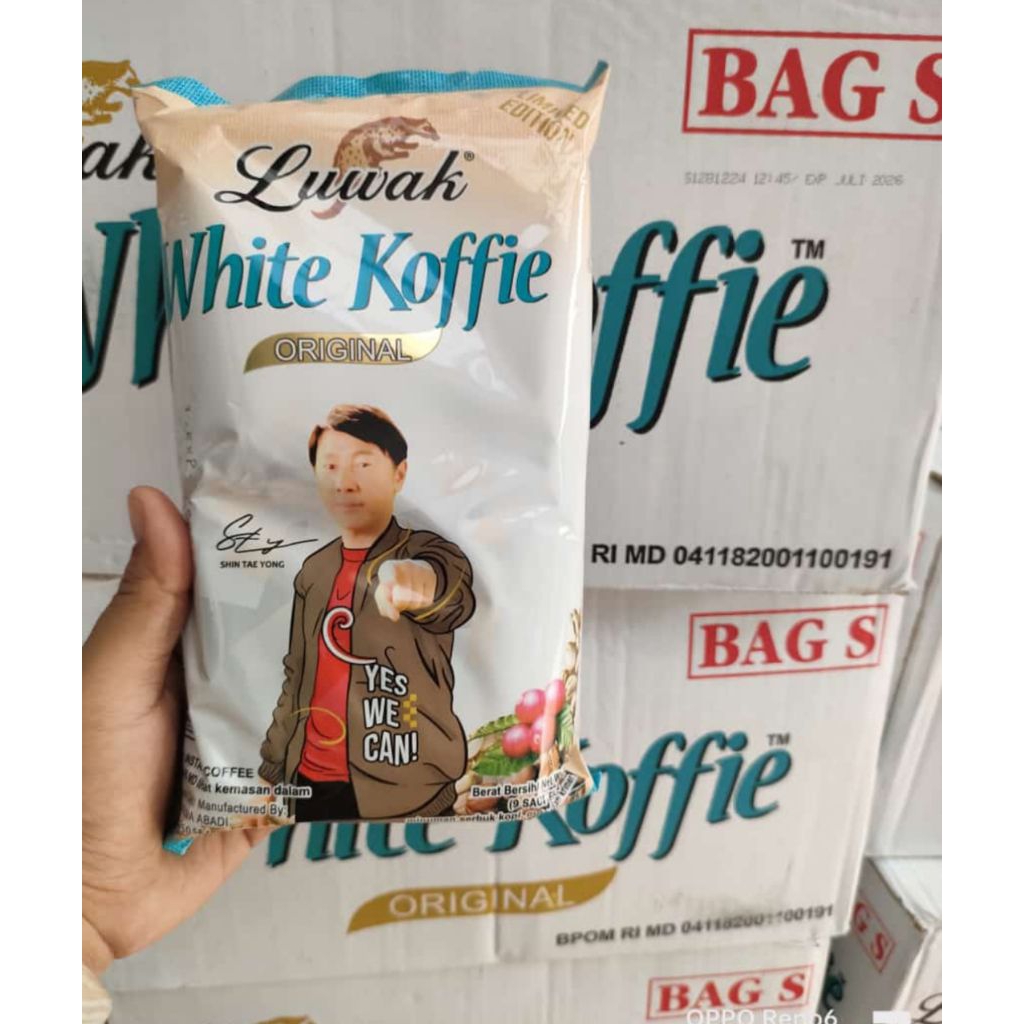 

Kopi Luwak White Koffie Isi 9 Sachet
