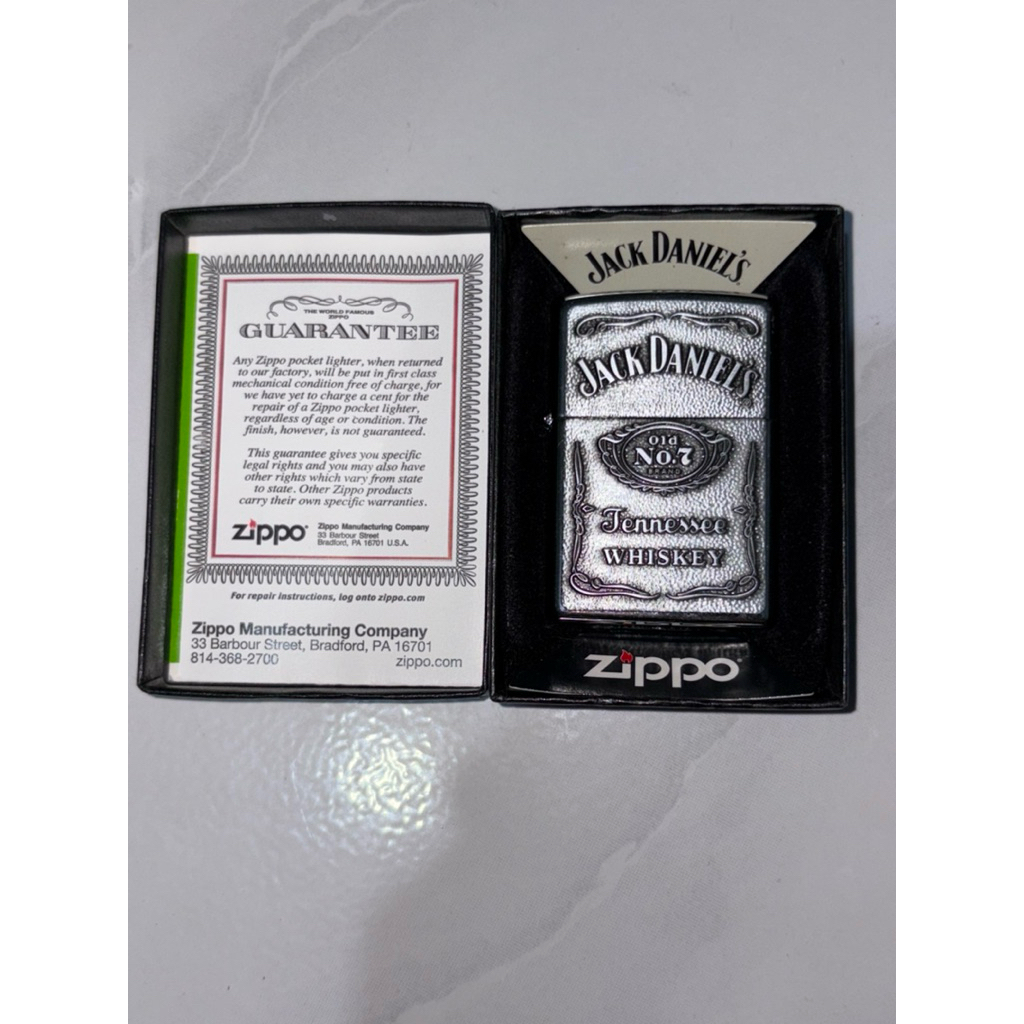 Original Zippo 250JD 427 Jack Daniels Labl