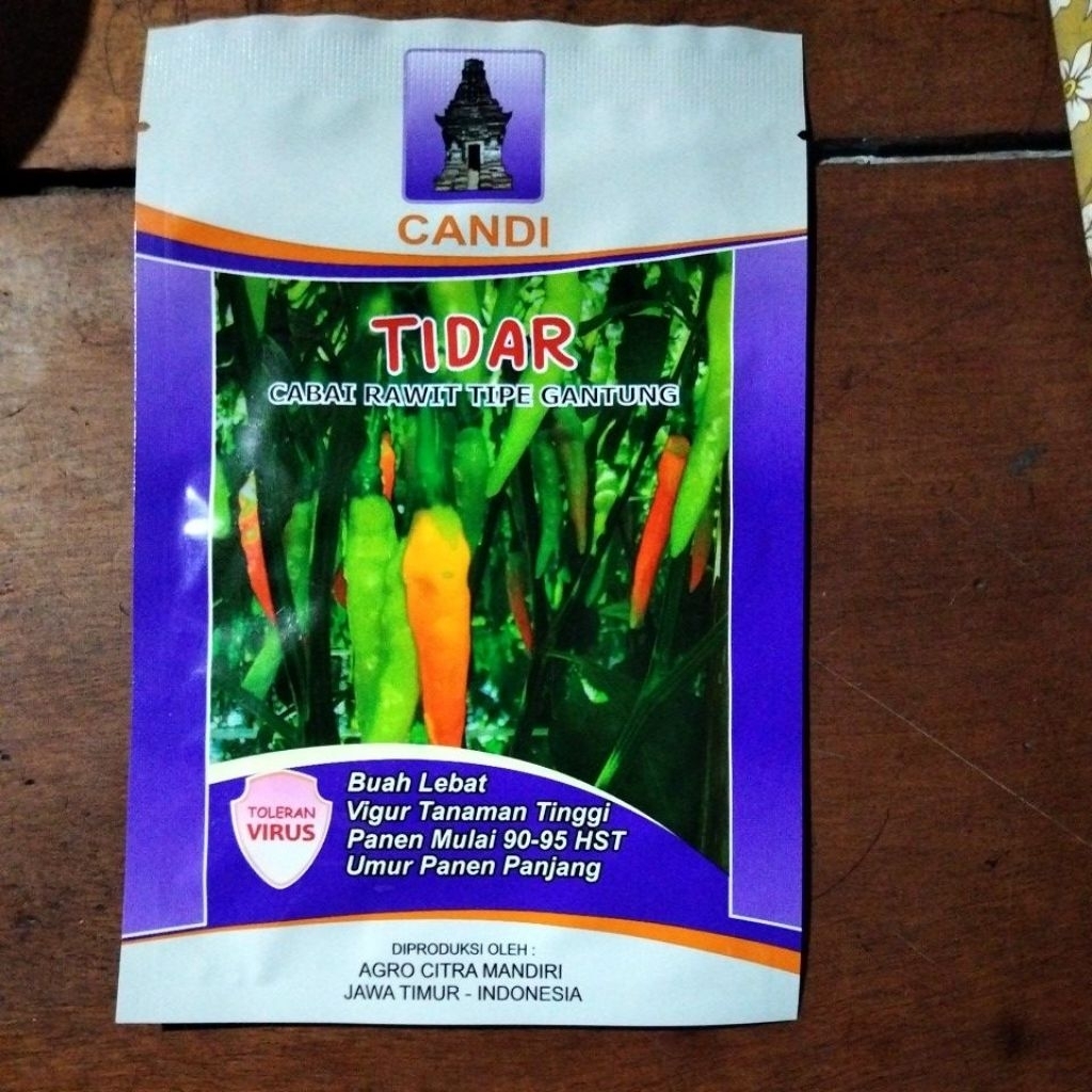

Cabai rawit TIDAR 10 gr