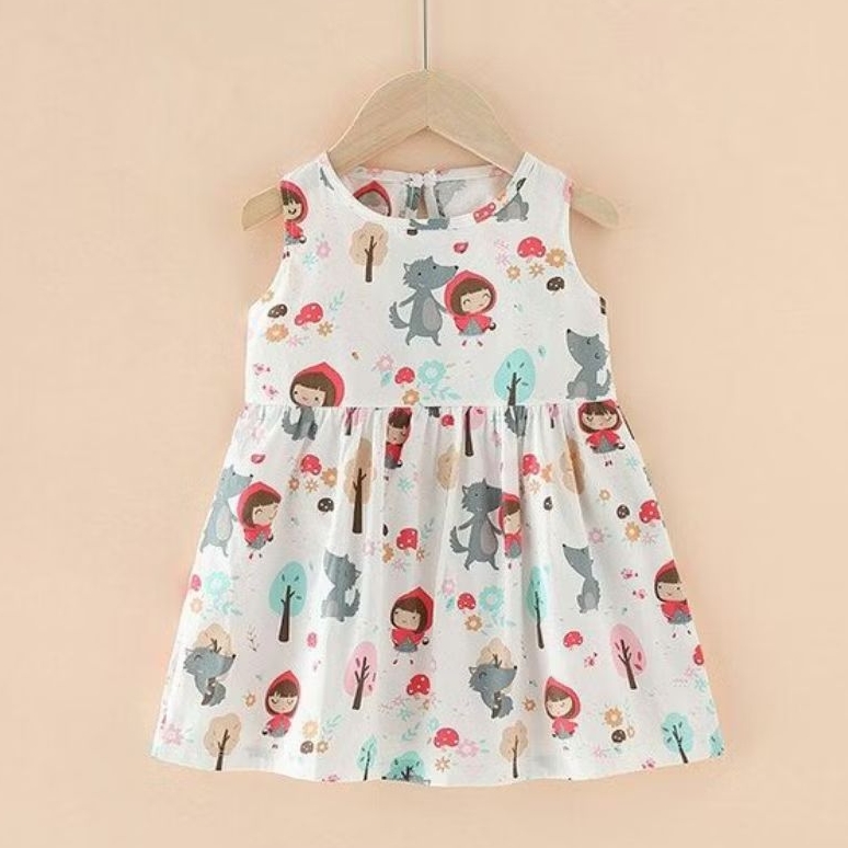 Dress Anak Perempuan Korea Fashion /Dress Bayi Cantik (SNI