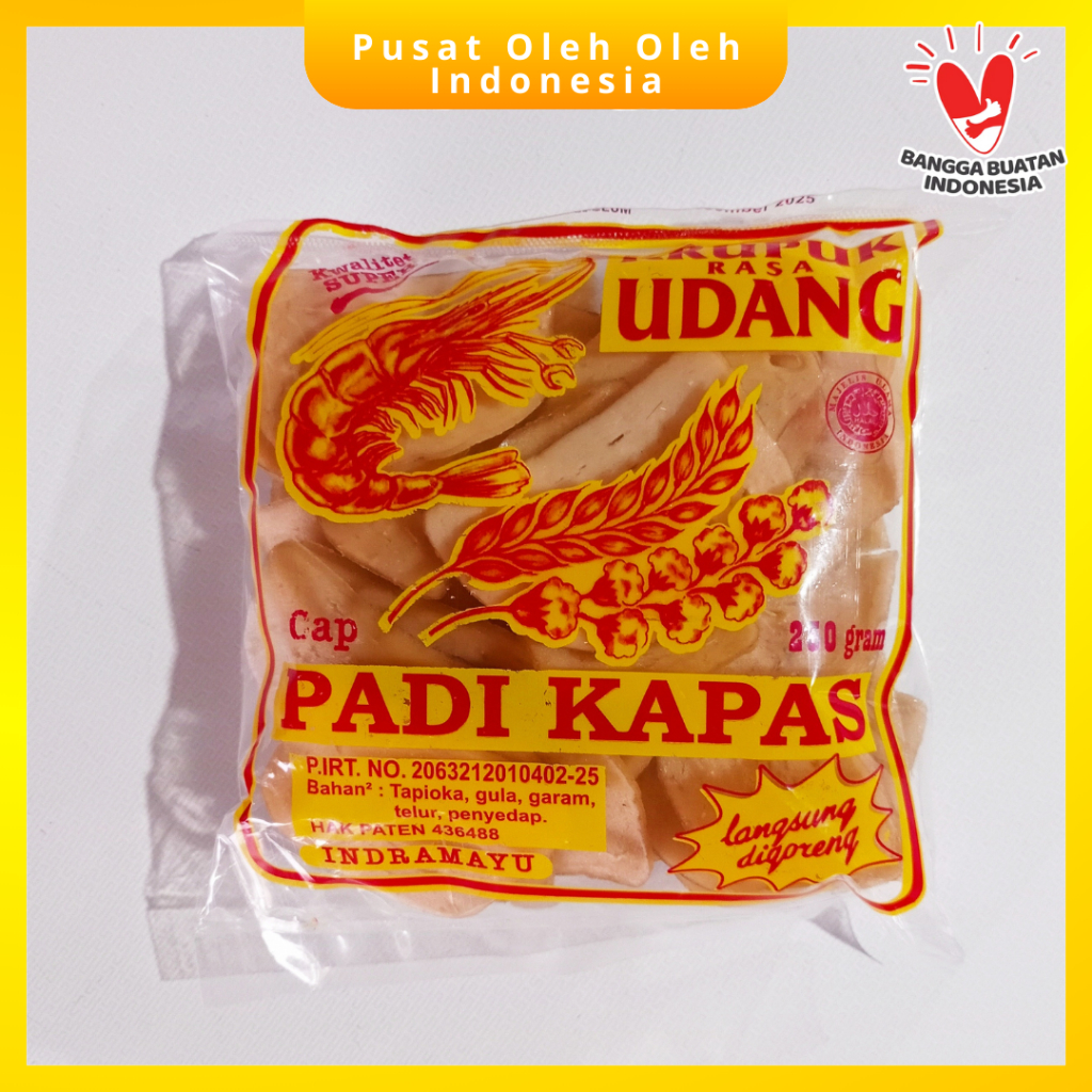 

Kerupuk Udang Stik Stick Kancing Besar Cap Padi Kapas Krupuk Oleh Oleh Khas Indramayu Cirebon Asli